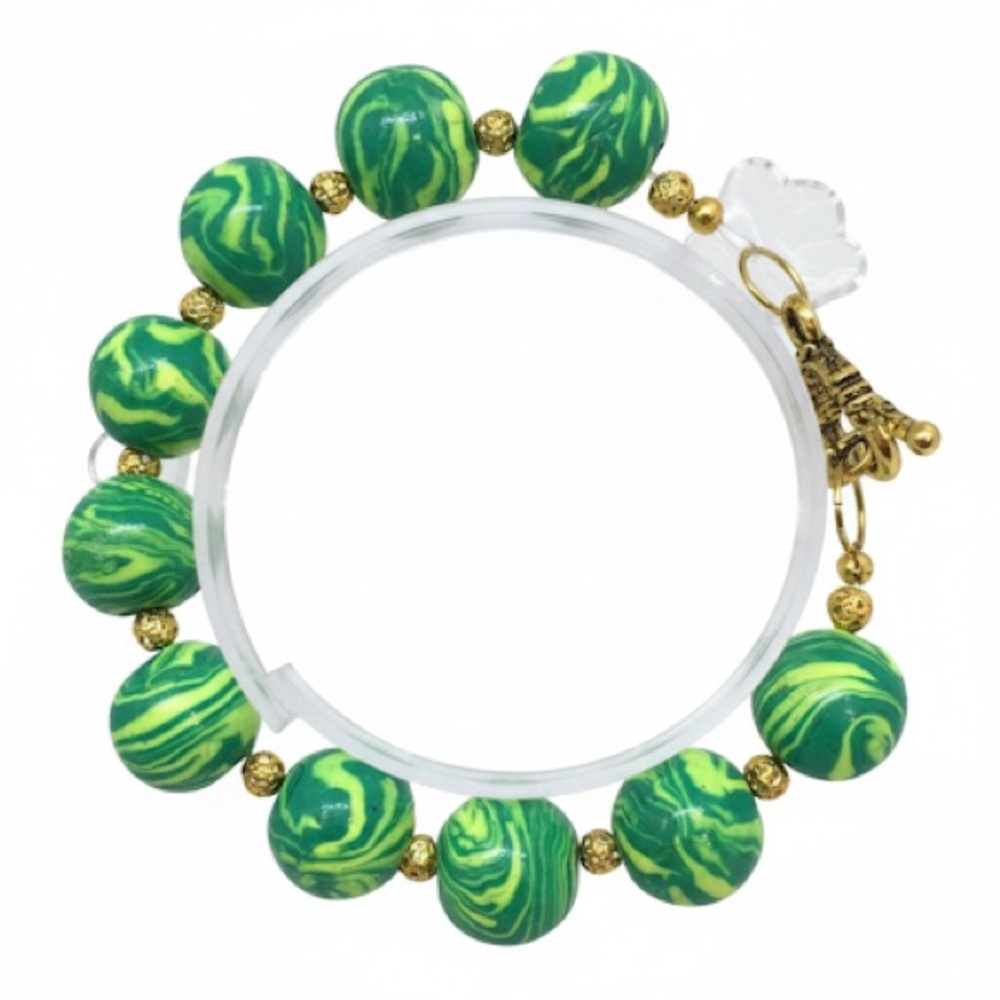 Artisan Polymer Clay Beaded Bracelets | Handmade & Unique - Picture 5 of 11